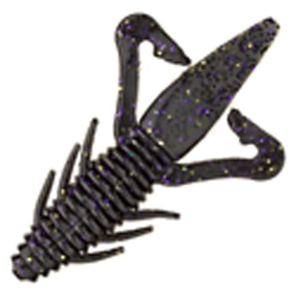 Larew 4.25"" Biffle Bug Blk-gold-pur