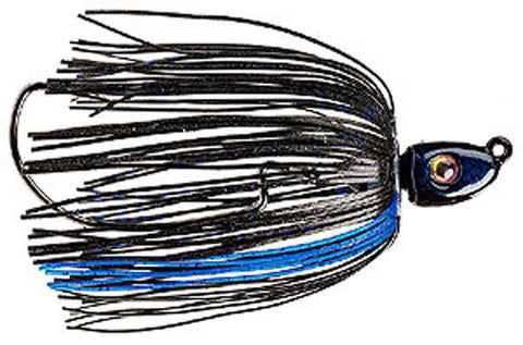 Sk Swinging Swim Jig 1-4oz Blk-blu