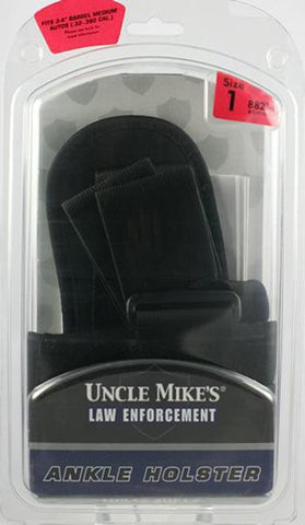 Um Holster Ankle Rh Auto Med Blk