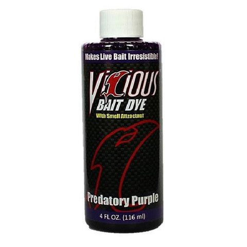 Vic Live Bait Dye 4oz Purple