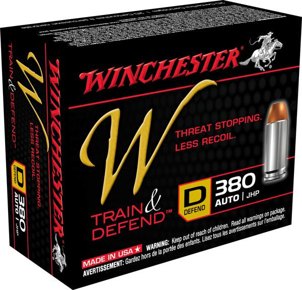 Win Defend 380 95gr Lr Jhp 20bx