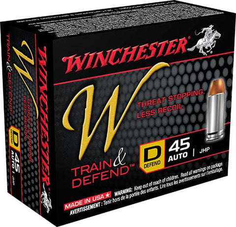 Win Defend 45acp 230gr Jhp 20bx