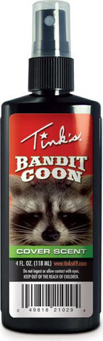 Tinks Bandit Coon Cover Scent 4oz