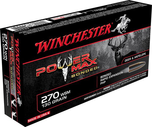 Win 270 130gr Pwrmax Bond 20bx