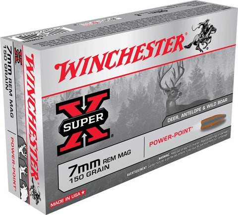 Win 7mm Mag 150gr Sp-pwr Pnt 20bx