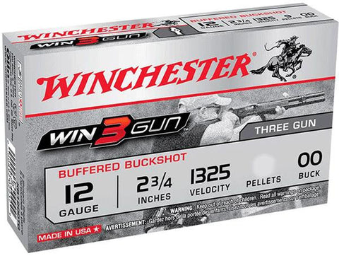 Win 3gun 2.75"" 00 Buck 5bx