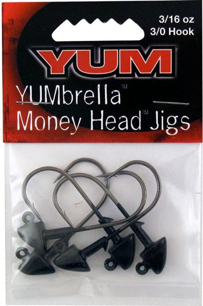 Yum Umbrella Money Jighead 3-16 5pk