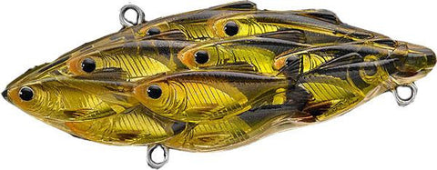 Lt Baitball Rattlebait 3"" Gold-blk